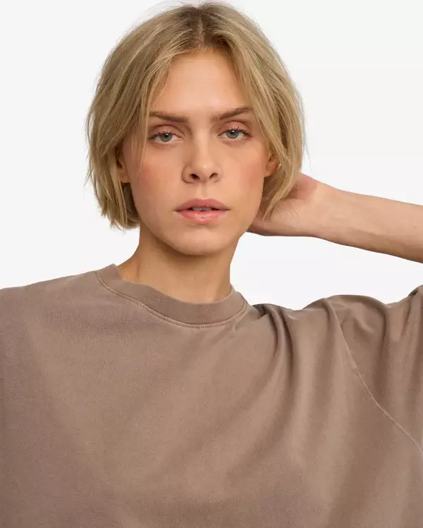 Colorful Standard Oversized Organic T-Shirt Unisex Faded Khaki